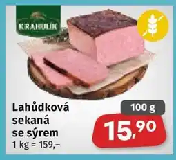Coop Krahulík Lahůdková sekaná se sýrem nabídka