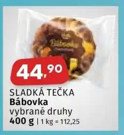 Coop SLADKÁ TEČKA nabídka