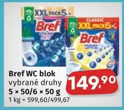 Coop Bref WC blok nabídka
