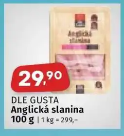 Coop Dle Gusta ANGLICKÁ SLANINA nabídka