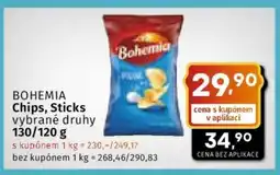 Coop BOHEMIA CHIPS, STICKS nabídka