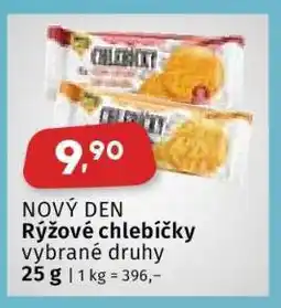 Coop Nový den Rýžové chlebíčky nabídka