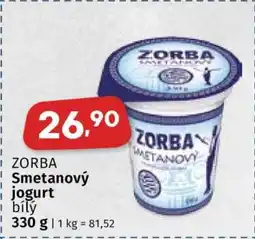 Coop Zorba Smetanový jogurt nabídka