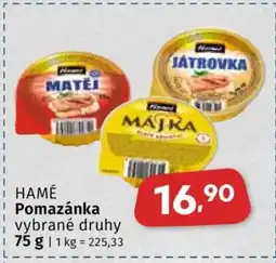 Coop HAMÉ POMAZÁNKA nabídka