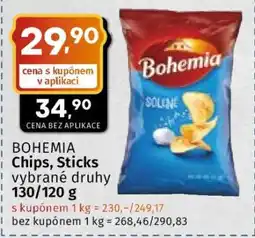 Coop BOHEMIA CHIPS, STICKS nabídka