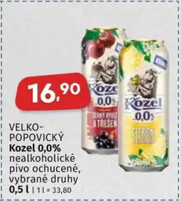 Coop VELKOPOPOVICKÝ KOZEL 0,0% nabídka