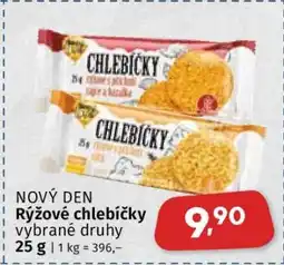 Coop Nový den Rýžové chlebíčky nabídka
