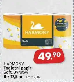 Coop Harmony toaletní papír nabídka