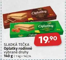 Coop OPLATKY RODINNÉ nabídka