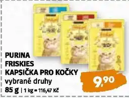 Coop Purina Friskies kapsička pro kočky nabídka