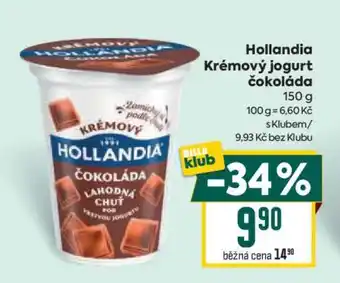 Hollandia krémový jogurt čokoláda