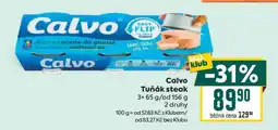 Billa Calvo Tuňák steak nabídka