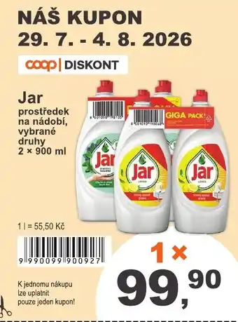 Jar prostředek na nádobí