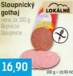 Konzum Sloupnický gothaj nabídka
