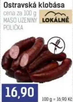Konzum Ostravská klobása nabídka