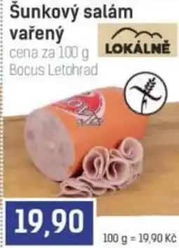 Konzum Šunkový salám vařený nabídka