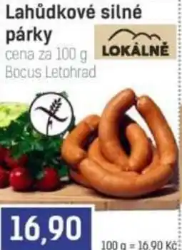 Konzum Lahůdkové silné párky nabídka