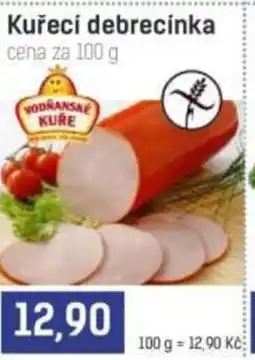 Konzum Kuřecí debrecínka nabídka