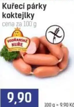 Konzum Kuřecí párky koktejlky nabídka