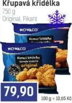 Konzum NOWACO Křupavá křidélka nabídka
