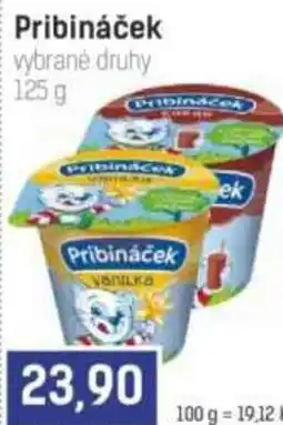 Konzum Pribináček nabídka