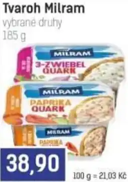 Konzum Tvaroh Milram nabídka