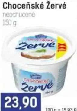 Konzum Choceňské Žervé neochucené nabídka