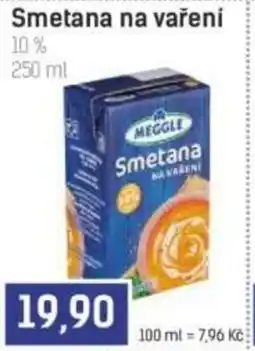 Konzum MEGGLE Smetana na vaření 10% nabídka