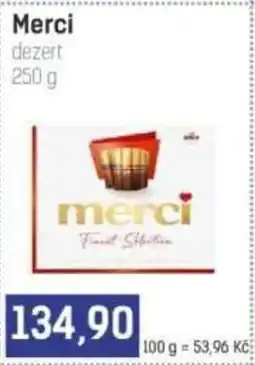 Konzum Merci dezert nabídka