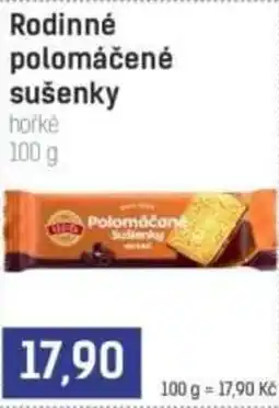Konzum Rodinné polomáčené sušenky nabídka
