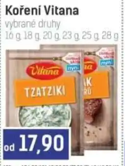 Konzum Koření Vitana nabídka