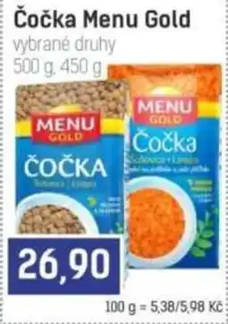 Konzum Čočka Menu Gold nabídka