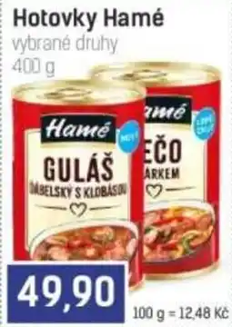 Konzum Hotovky Hamé nabídka