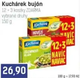 Konzum Kuchárek bujón nabídka