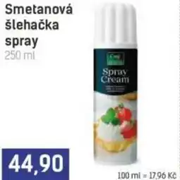 Konzum Smetanová šlehačka spray nabídka