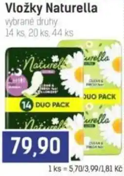 Konzum Vložky Naturella nabídka
