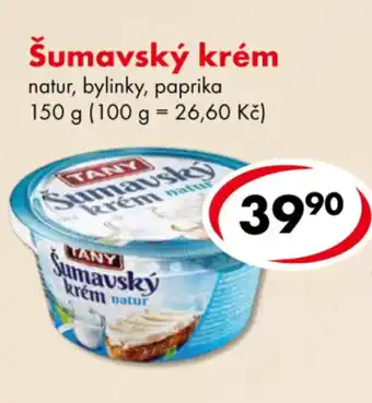 CBA Šumavský krém nabídka