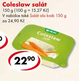 CBA Coleslaw salát nabídka