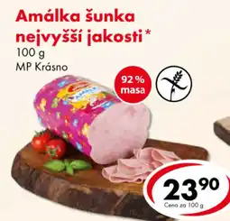 CBA Amálka šunka nejvyšší jakosti nabídka