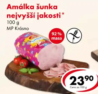 CBA Amálka šunka nejvyšší jakosti nabídka