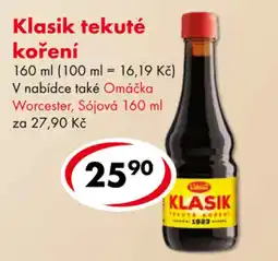 CBA Klasik tekuté koření nabídka