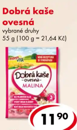CBA Dobrá kaše ovesná nabídka