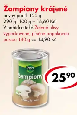 CBA Žampiony krájené nabídka
