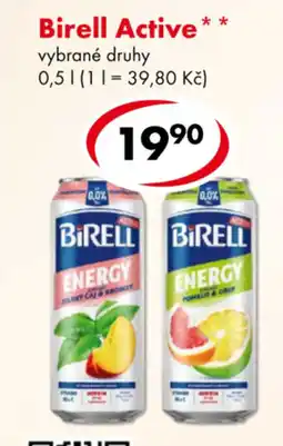 CBA Birell Active nabídka