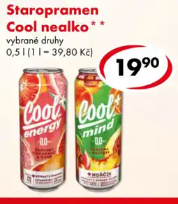 CBA Staropramen Cool nealko nabídka
