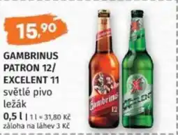 Konzum Gambrinus Patron 12/ Excelent 11 nabídka