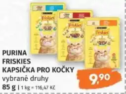 Konzum Purina Friskies kapsička pro kočky nabídka