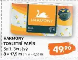Konzum Harmony toaletní papír nabídka