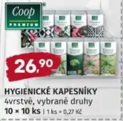 Konzum Coop Hygienické kapesníky nabídka