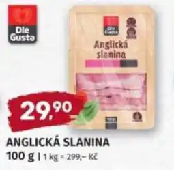 Konzum Anglická slanina nabídka
